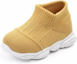 Boys and Girls Children's Shoes Fly Weaving Mesh Shoes Breathable Non Slip Baby Shoes Spring Casual Kid Size 2 Shoes