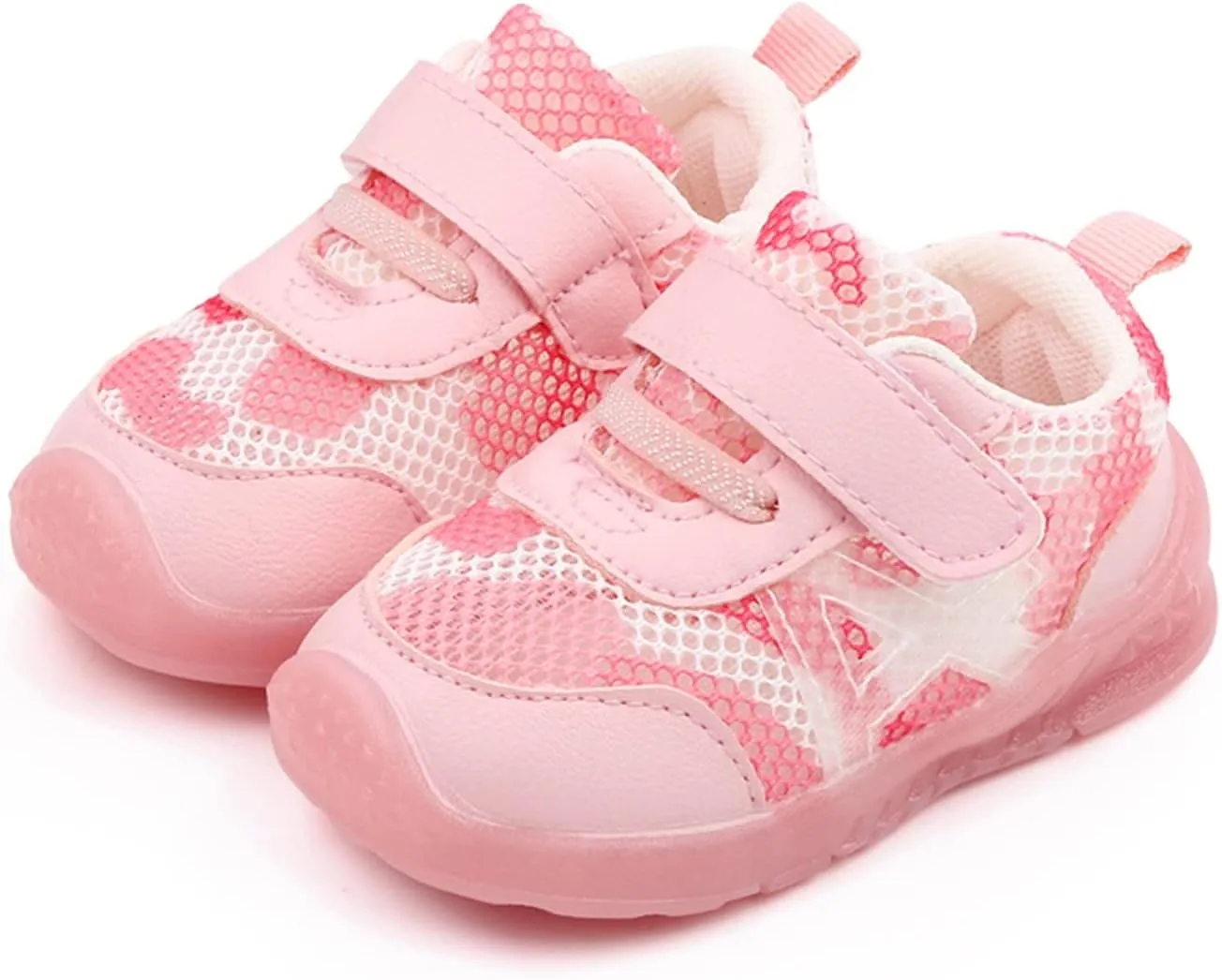 Boys Baby Ride Sneaker Boys and Girls Children Breathable Hook Loop Non Slip Soft Sole Shoes Kids Size 10