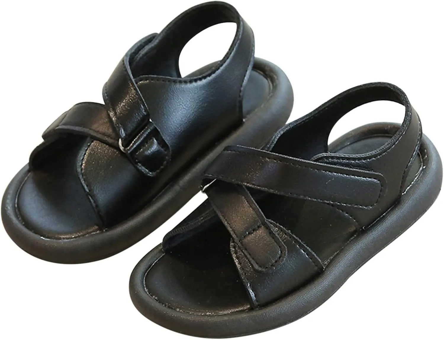 Boys' Sandals Summer Little Girls' Casual Beach Shoes Children's Fashion Open Toe Soft Sole Baby Big Kids Slides Girls