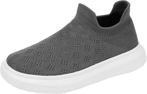 Boys Shoes Little/Big Kids Girls Lightweight Breathable Mesh Sneakers Toddler Athletic Running Walking Casual Shoes