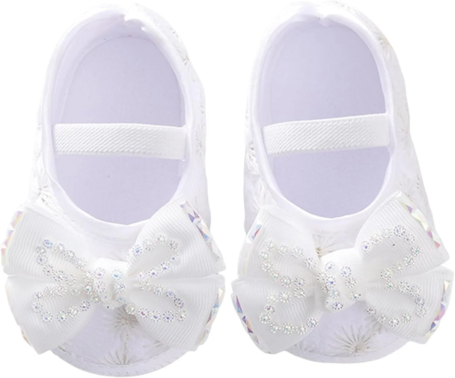 Children First Walking Sneakers Baby Shoes Fashion Soft Sole Toddler Shoes Pearl Dress Flower Princess Shoes