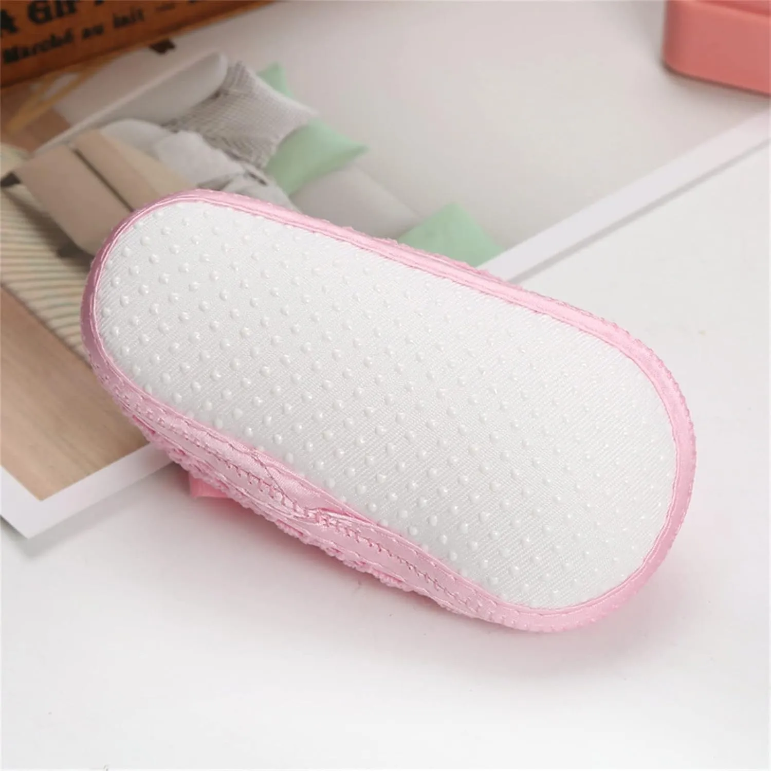 Children Infant Toddler Shoes Spring and Summer Girls Floor Sports Shoes Elastic Belt Slip On Children's Shoes Girls