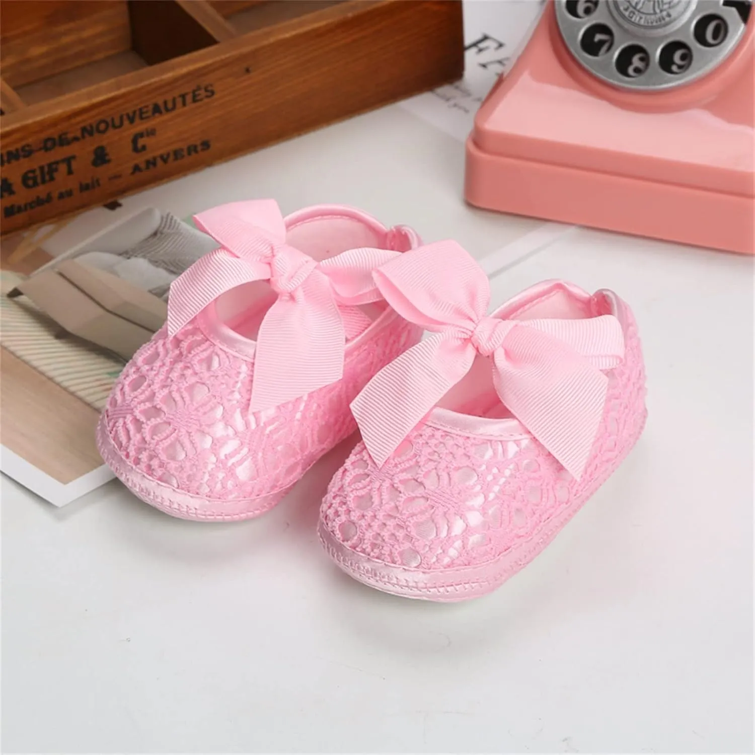 Children Infant Toddler Shoes Spring and Summer Girls Floor Sports Shoes Elastic Belt Slip On Children's Shoes Girls