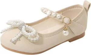 Children Small Leather Shoes Single Shoes Baby Small Leather Shoes Soft Sole Buckle Princess Shoes for Girls Size 3
