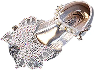 Children Soft Sole Shoes Fashion Spring Summer Girls Dress Performance Dance Shoes Mesh Rhinestone Sandals