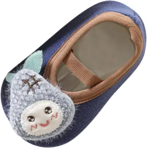 Crib Shoes for Kids Boys and Girls Indoor Floor Socks Non Slip Fashion Toddler Shoes Breathable Shoes 16Years