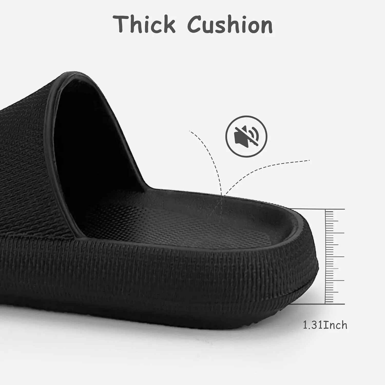 Cubufly Cloud Slides for KidsBoys Girls Shower Slippers Slip on SandalsNon-Slip Open Toe Pillow Slippers SandalsQuick Drying Summer Beach Pool Shoes