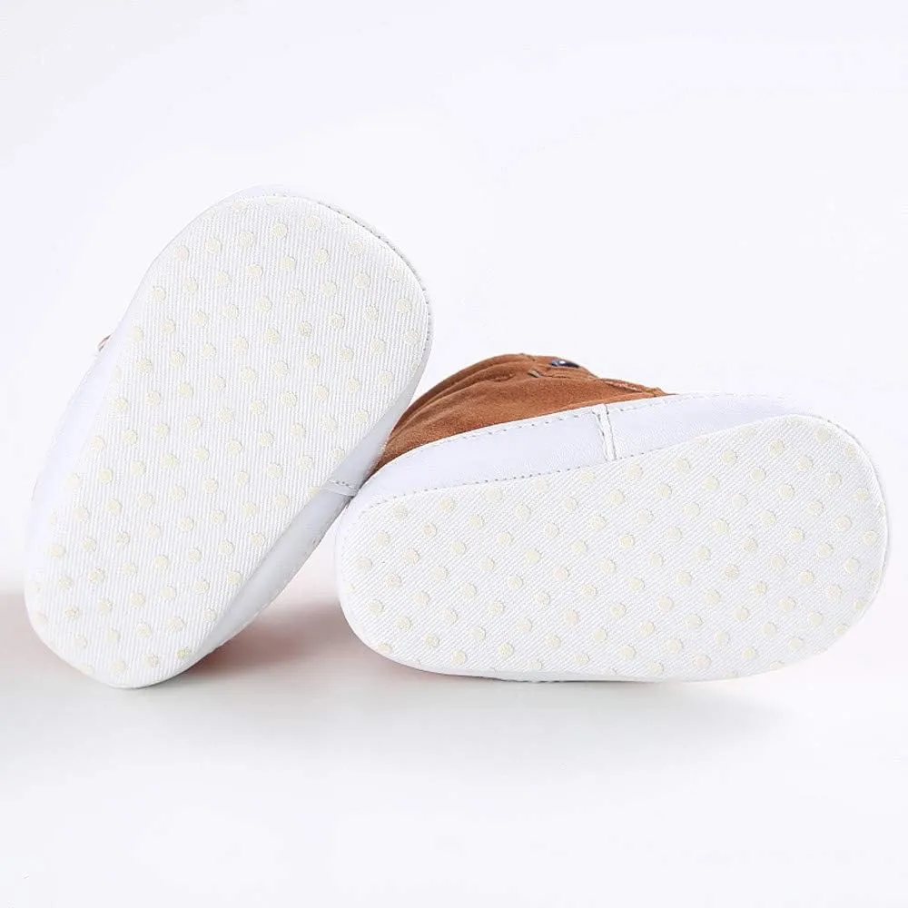 Cute Toddler Baby Girl Boys Fox Hight Cut Shoes Sneaker Anti-slip Soft Sole Snow Boots