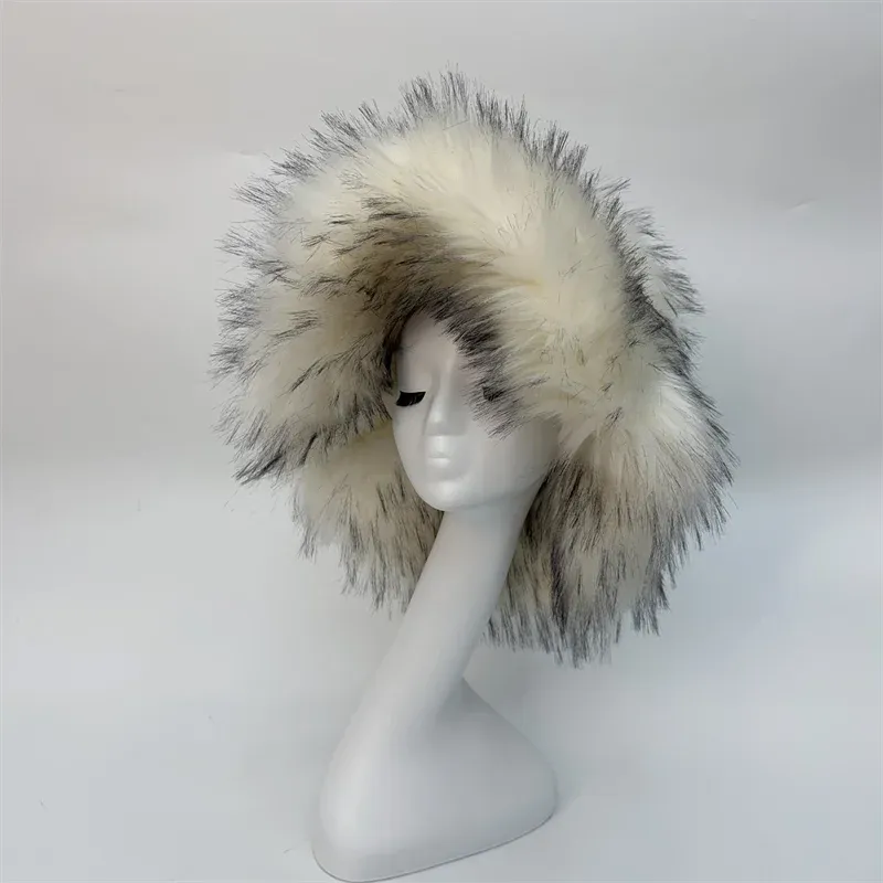 Dani Winter Warm Plush Bucket Hat