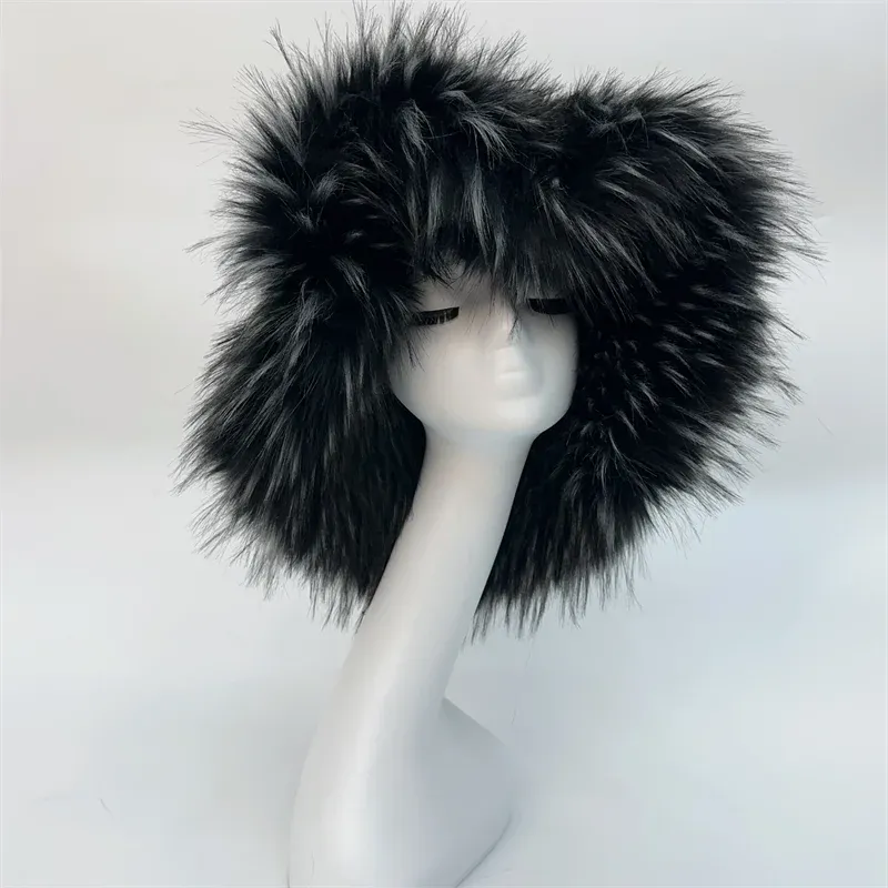Dani Winter Warm Plush Bucket Hat