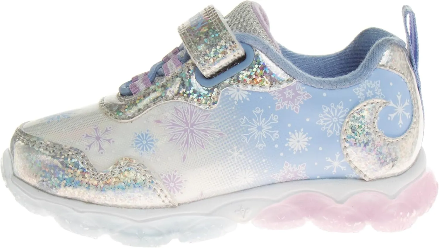 Disney Girls Frozen Light Up Laceless Running Shoes (Toddler/Little Girl)