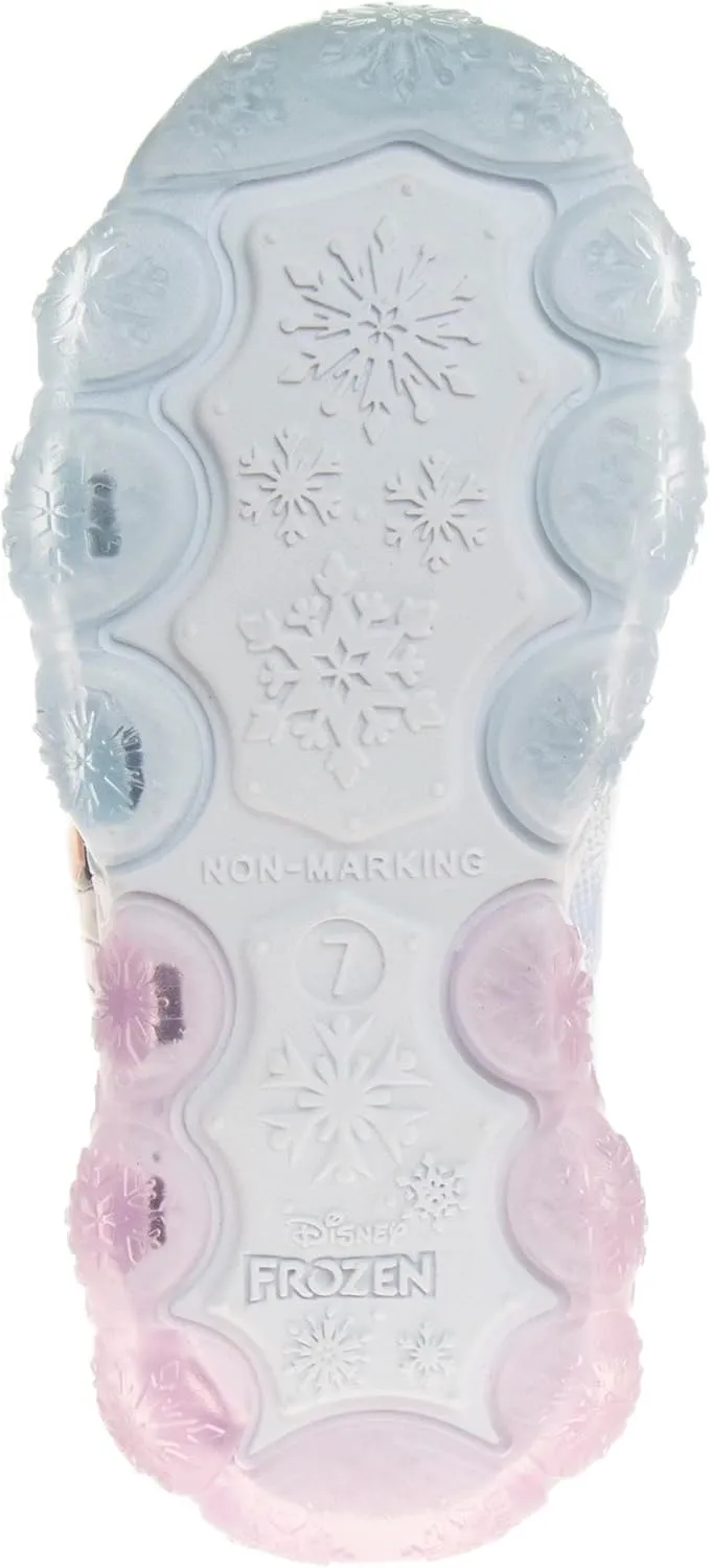Disney Girls Frozen Light Up Laceless Running Shoes (Toddler/Little Girl)