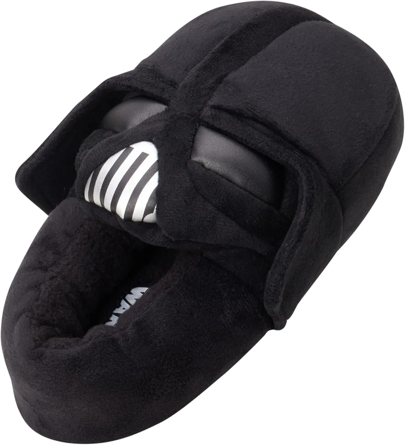 Disney Mandalorian Boys' Star Wars Slippers - 3D Baby Yoda Plush Fuzzy Slippers - Darth Vader Slippers for Boys (Shoe Size: 11-5)