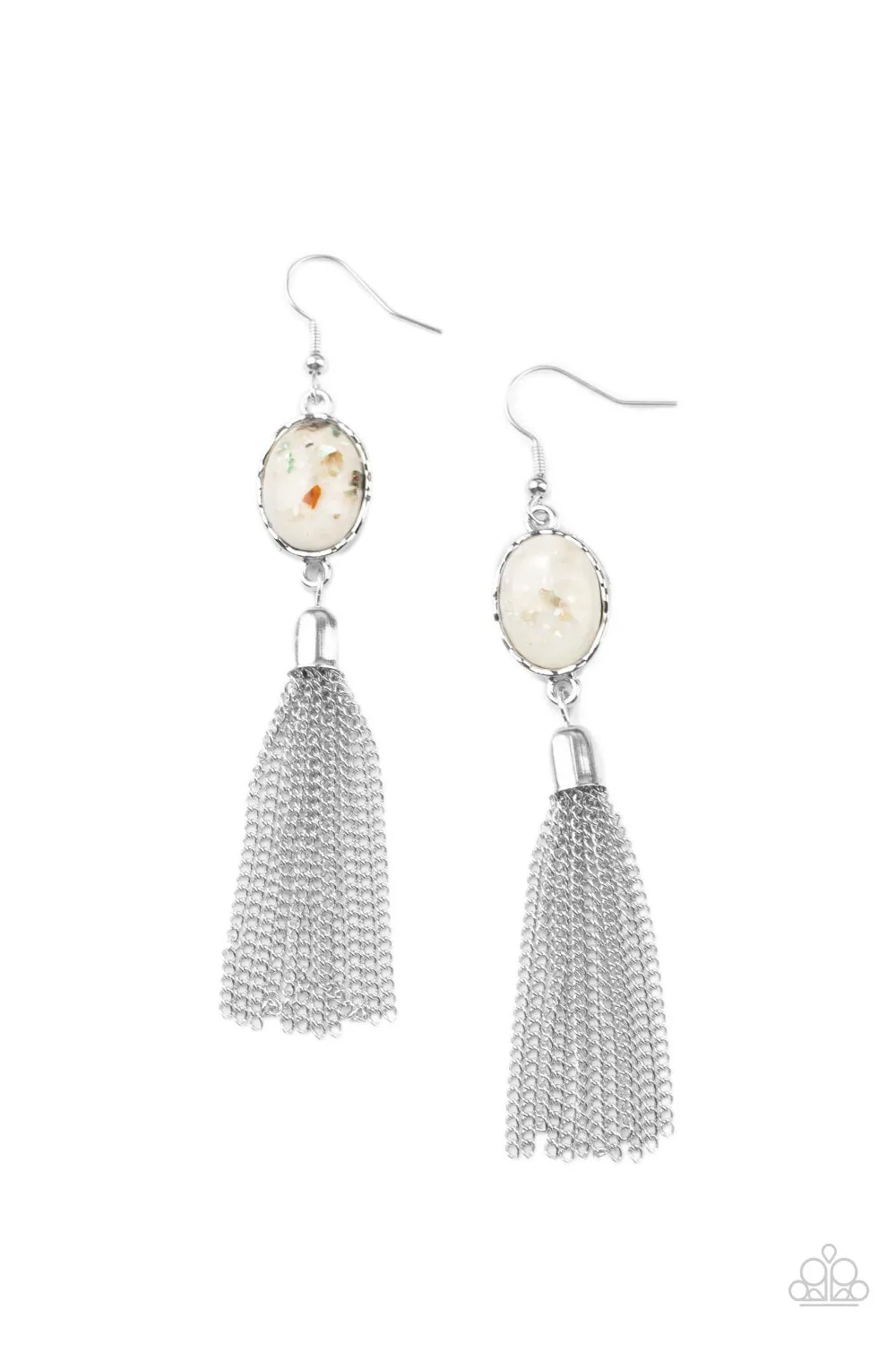 Earrings Oceanic Opalescence - White E336