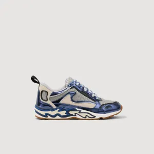 Flame Flame Trainers Blue