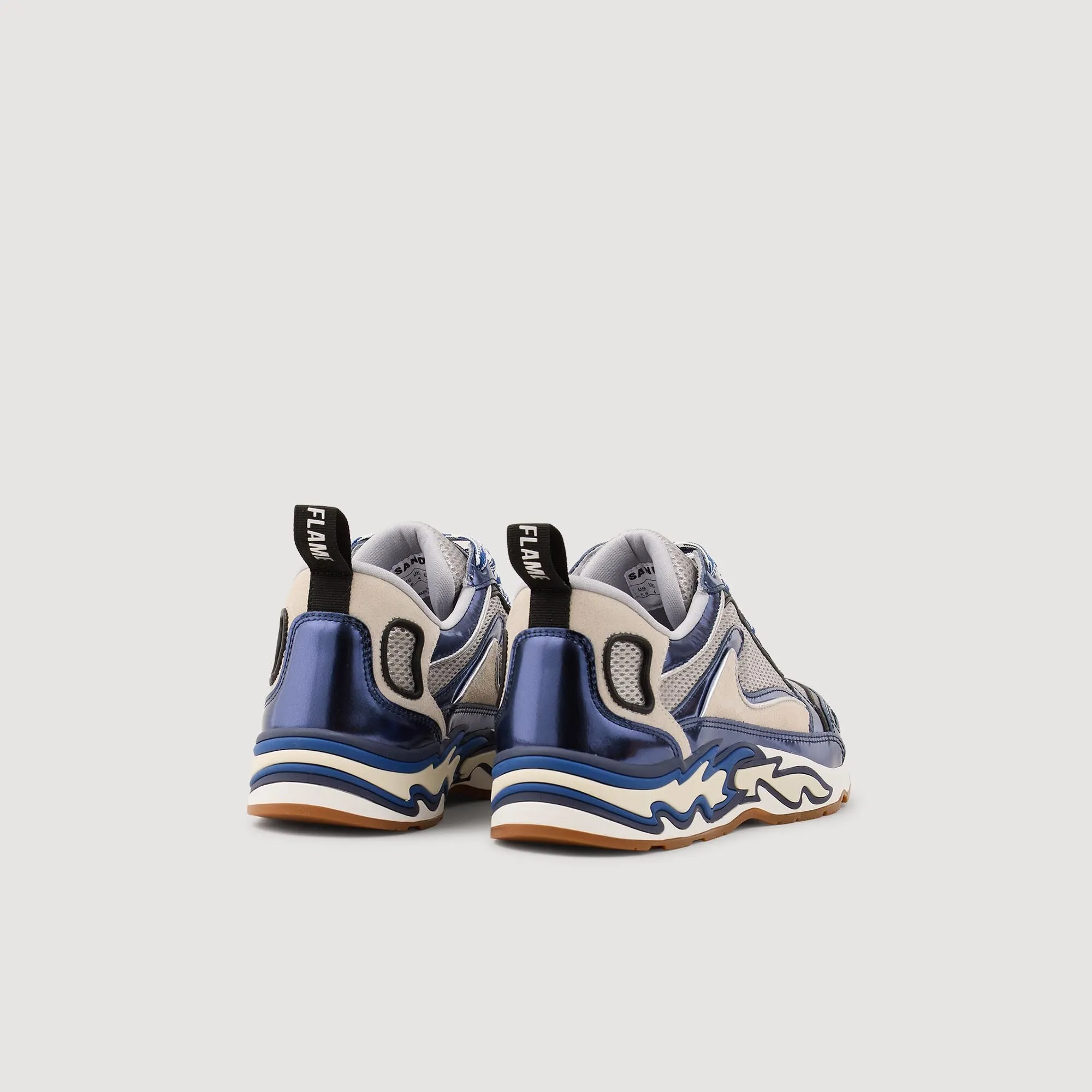 Flame Flame Trainers Blue