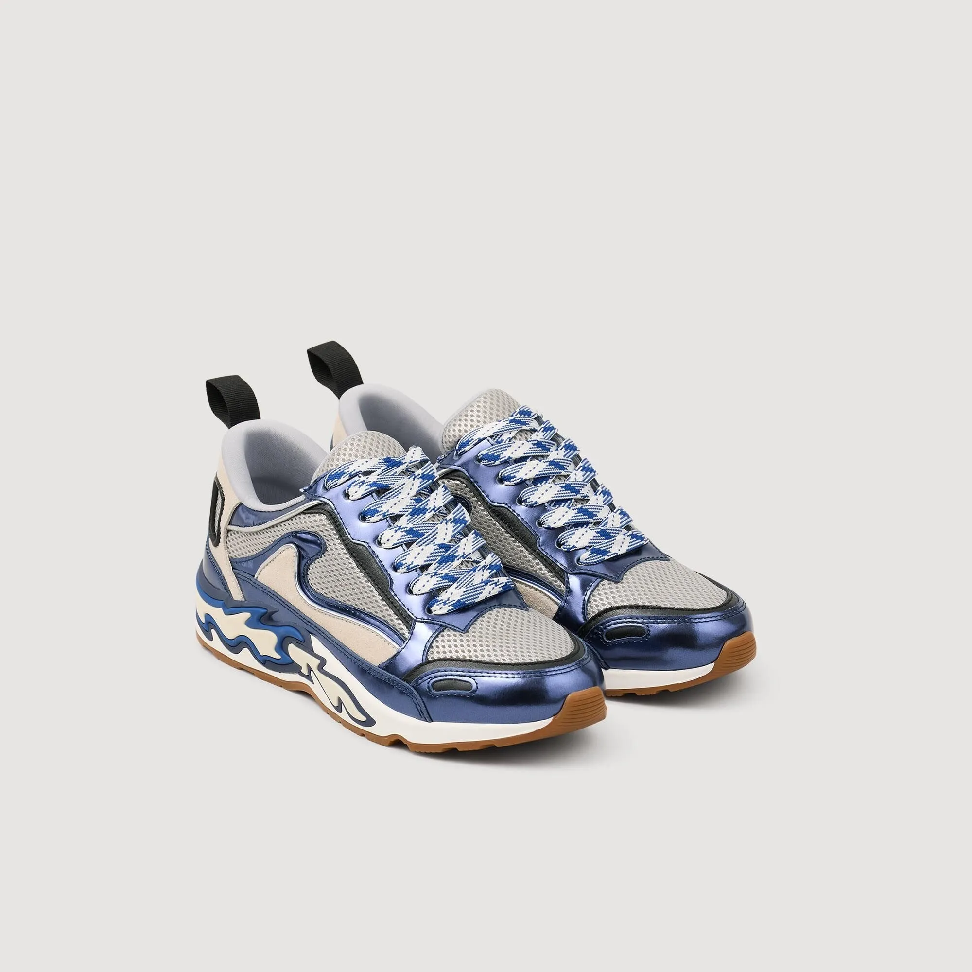 Flame Flame Trainers Blue
