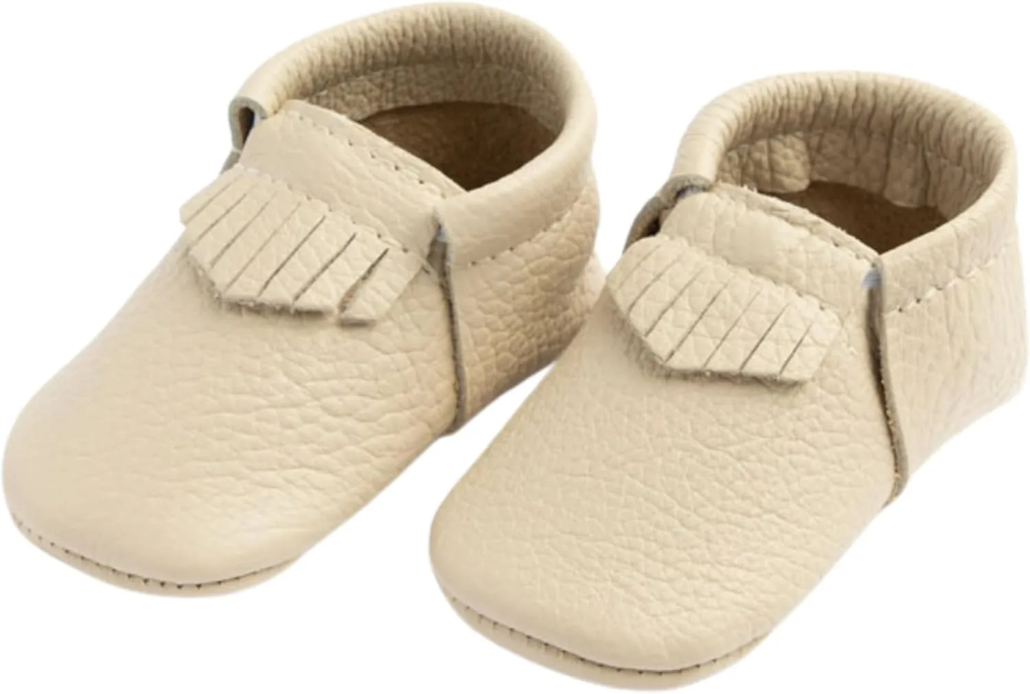 Freshly Picked First Pair City Leather Moccasins - Unisex Baby Shoes, Soft Sole, Crib Shoes