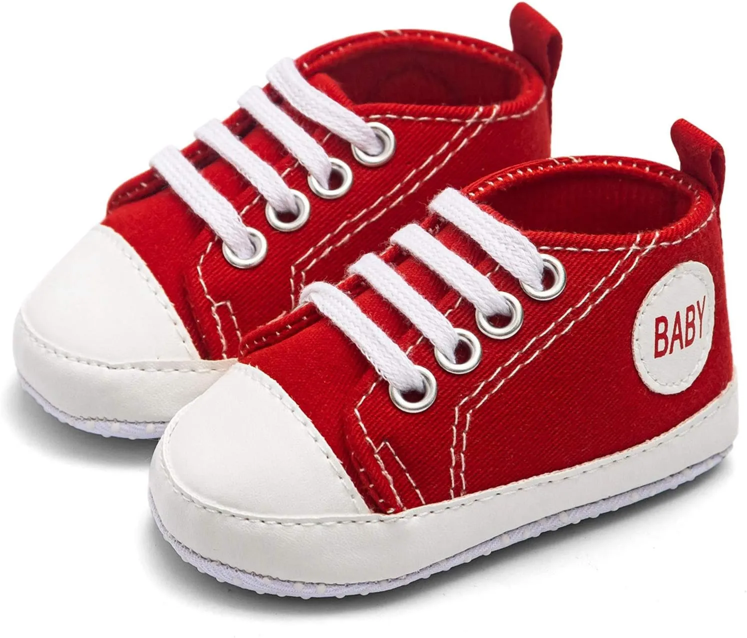 Generic Toddler Baby Boys Girls Slip On Canvas Shoes Available Sole Toddler Shoes Soft Flat Bottom Walking Casual Shoes