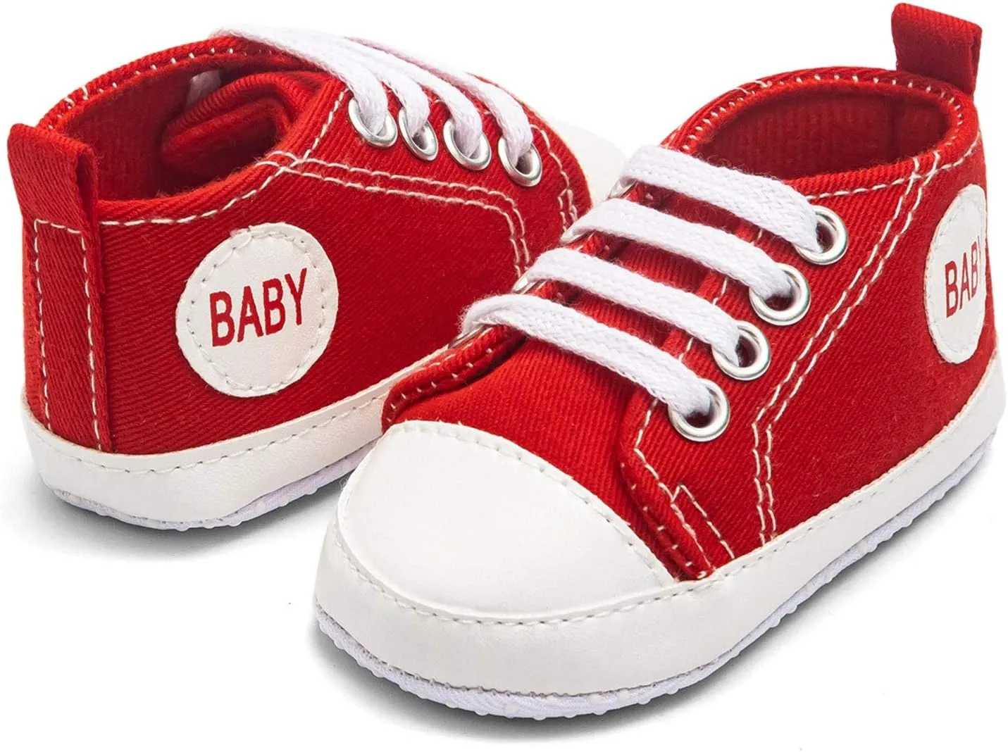 Generic Toddler Baby Boys Girls Slip On Canvas Shoes Available Sole Toddler Shoes Soft Flat Bottom Walking Casual Shoes