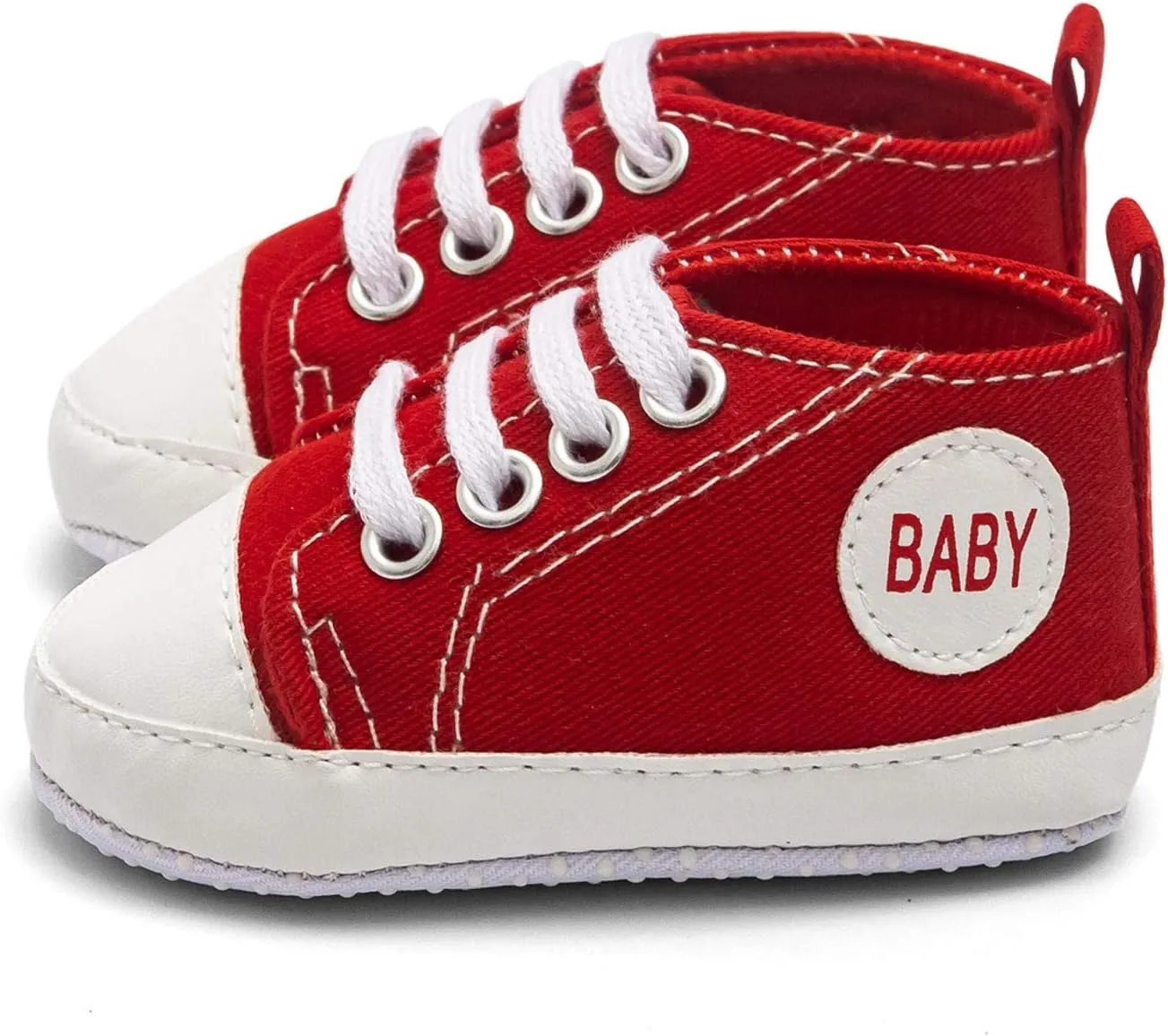 Generic Toddler Baby Boys Girls Slip On Canvas Shoes Available Sole Toddler Shoes Soft Flat Bottom Walking Casual Shoes