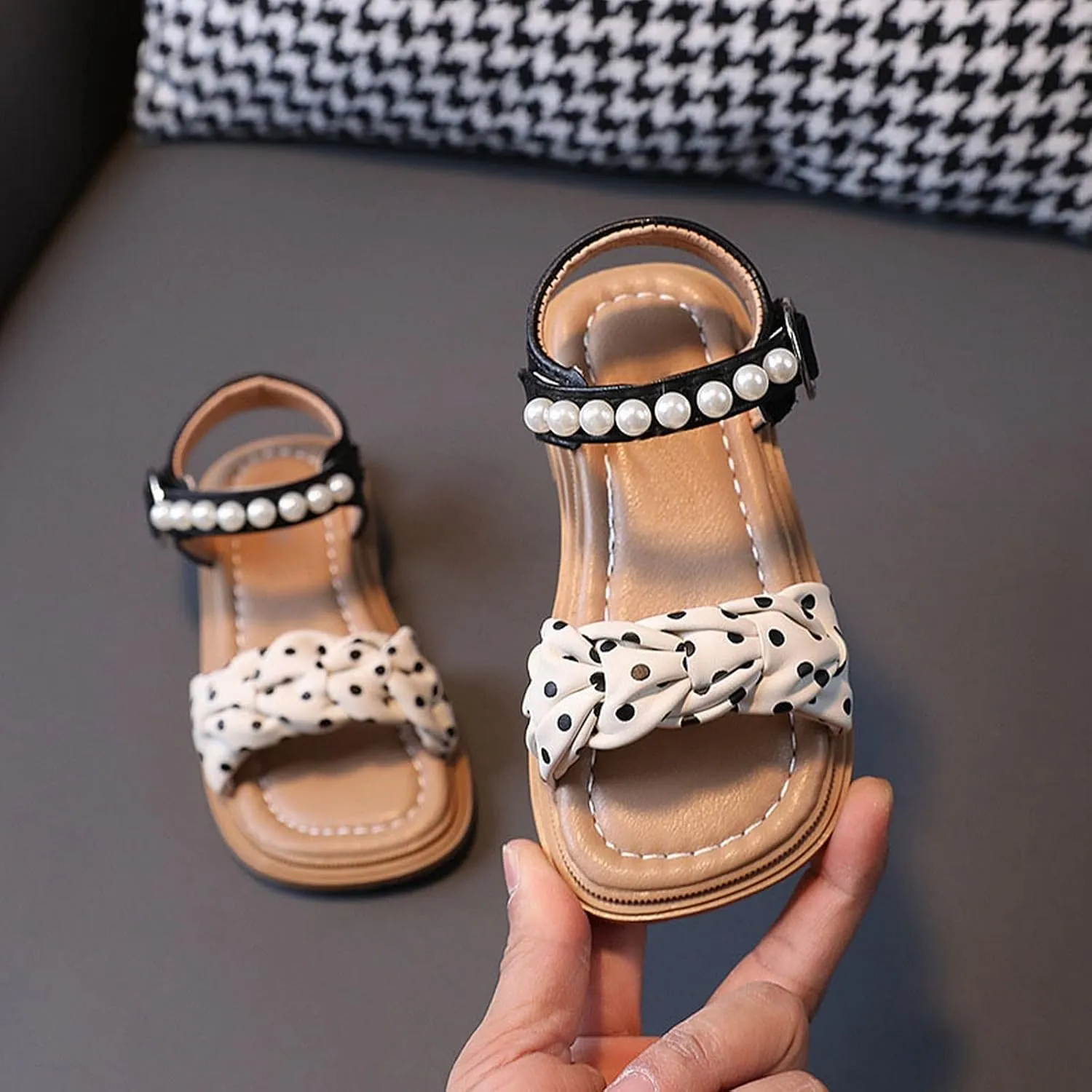 Girls' Princess Sandals Summer Girls' Beach Shoes 16 Years Old 3 Summer Soft Sole Non Slip Toddler Summer Shoes Girls
