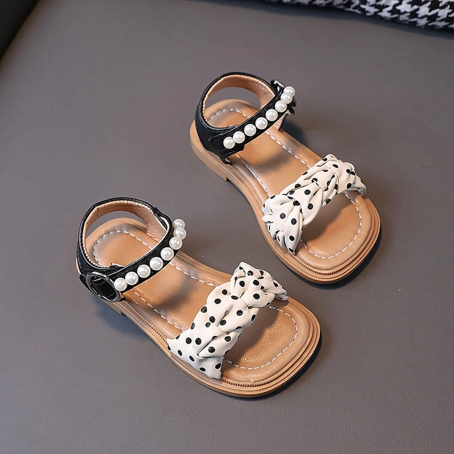 Girls' Princess Sandals Summer Girls' Beach Shoes 16 Years Old 3 Summer Soft Sole Non Slip Toddler Summer Shoes Girls