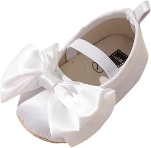 Girls Sandals Bow Soft Sole Non Slip Toddler Shoes For Baby Girl Comfortable Lightweight Casual Footwear