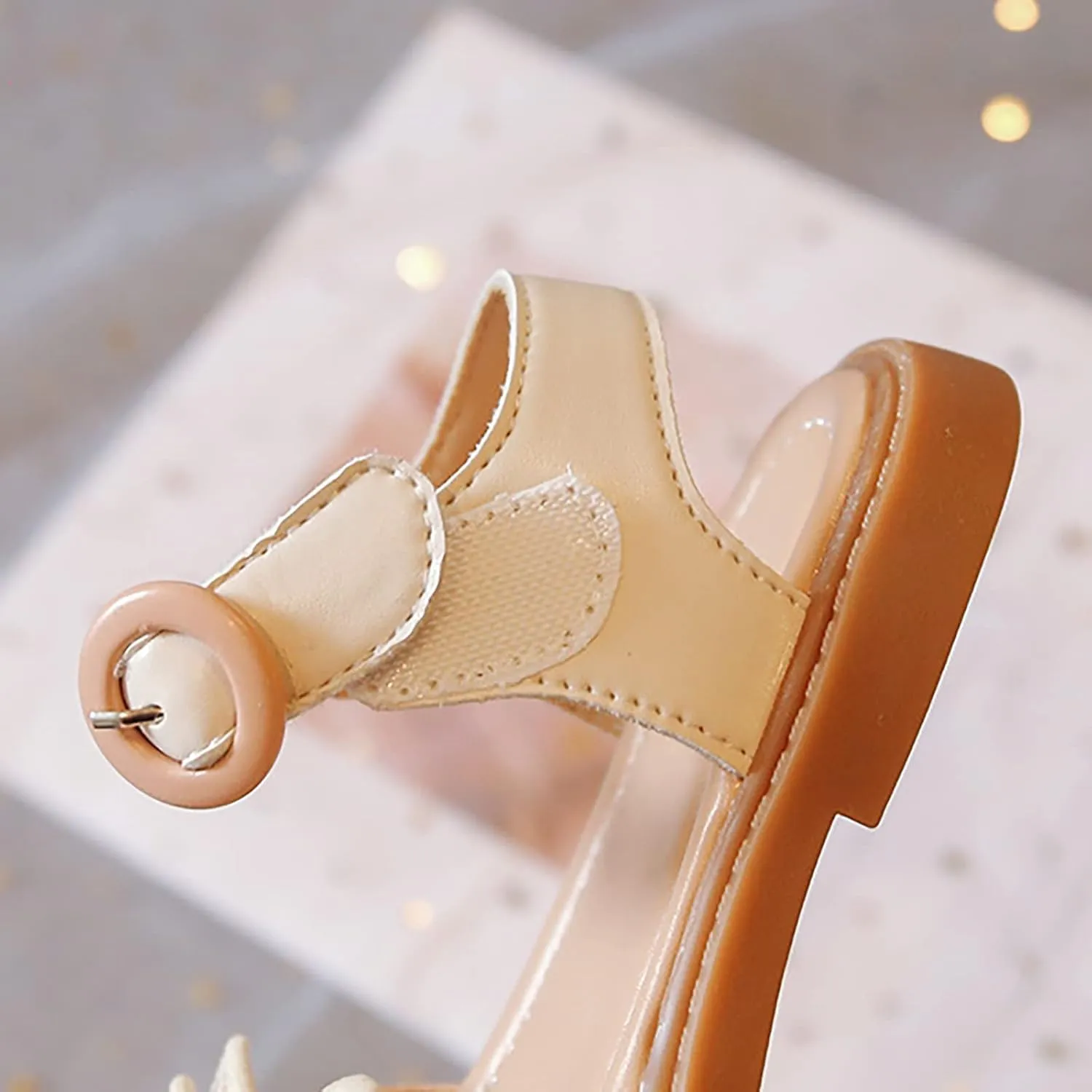 Girls' Sandals Summer Children's Soft Sole Shoes Fashion Girls' Bow Princess Shoes Baby Beach Shoes Girl Sandals Size 13