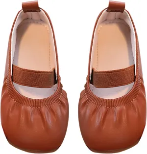 Girls Shoes Toddler Flower Girl Dress Shoes Girl Ballet Party School Shoes Wedding Soft Soles Shoes for The Girl