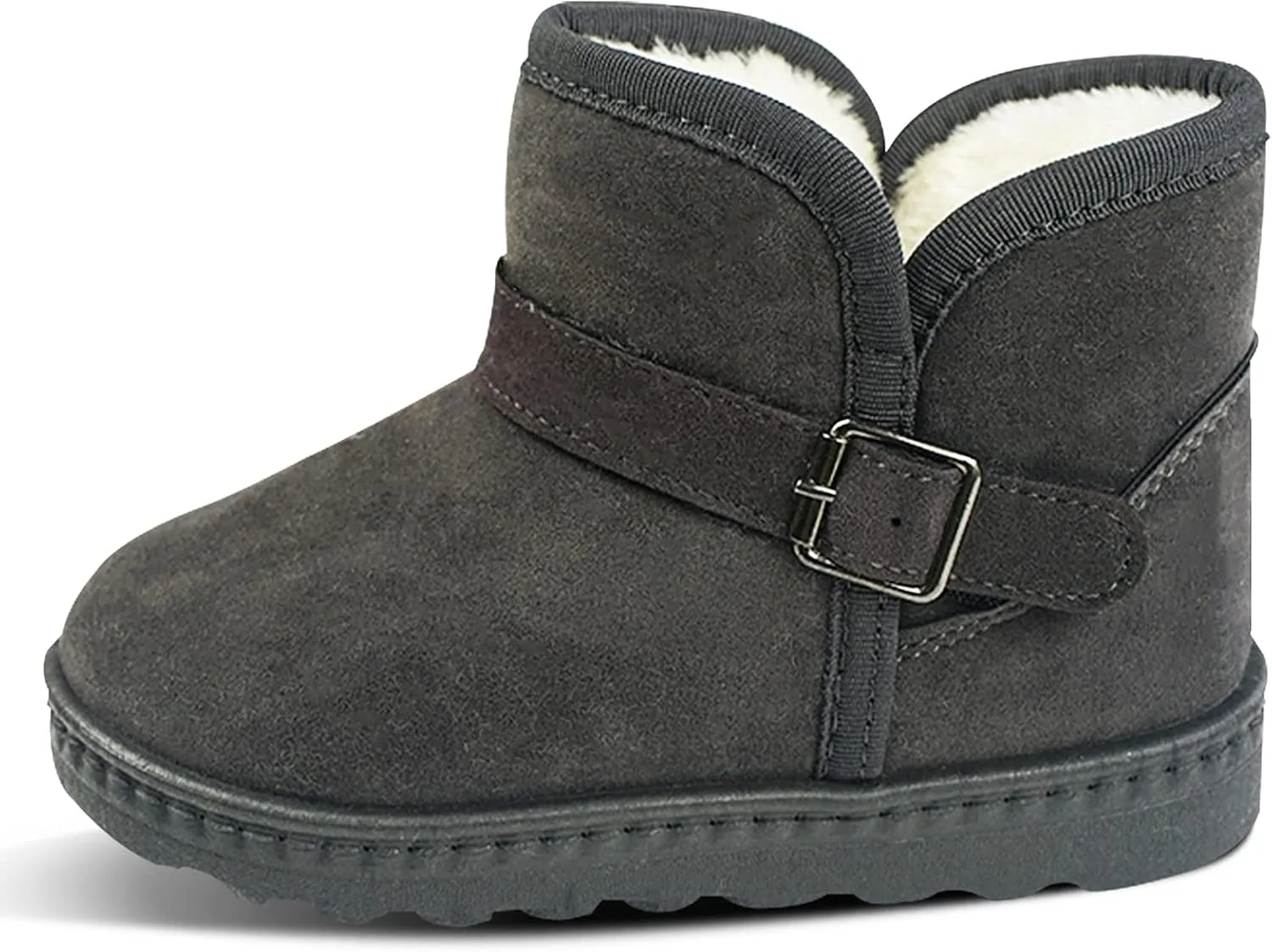 Happy Cherry Baby Boys Girls Snow Boots Soft Sole Anti-Slip Warm Crib Shoes Toddler Prewalker
