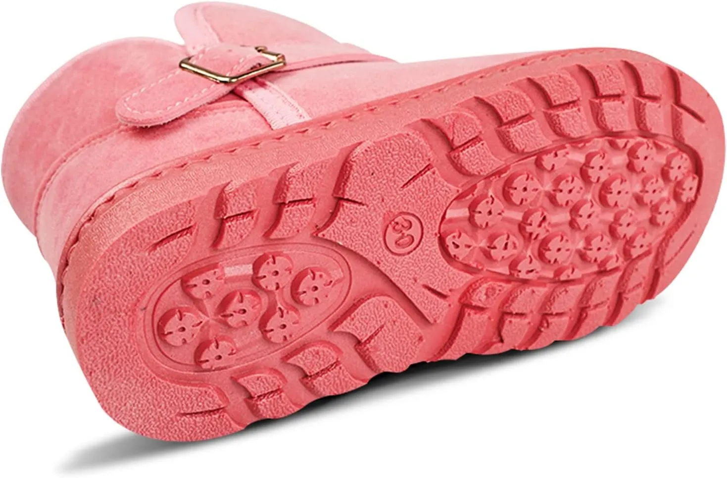 Happy Cherry Baby Boys Girls Snow Boots Soft Sole Anti-Slip Warm Crib Shoes Toddler Prewalker