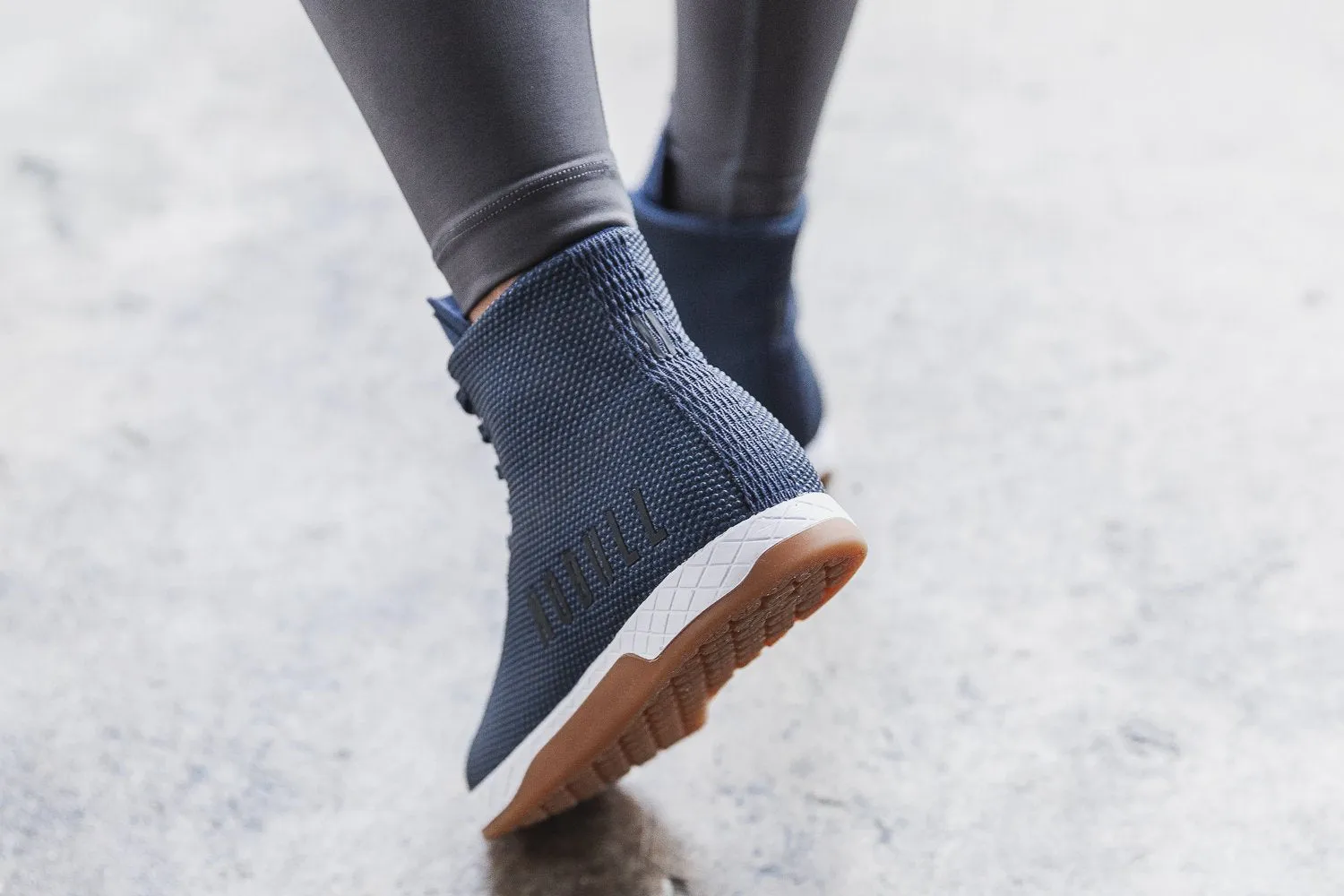 HIGH-TOP DENIM TRAINER (WOMEN'S)