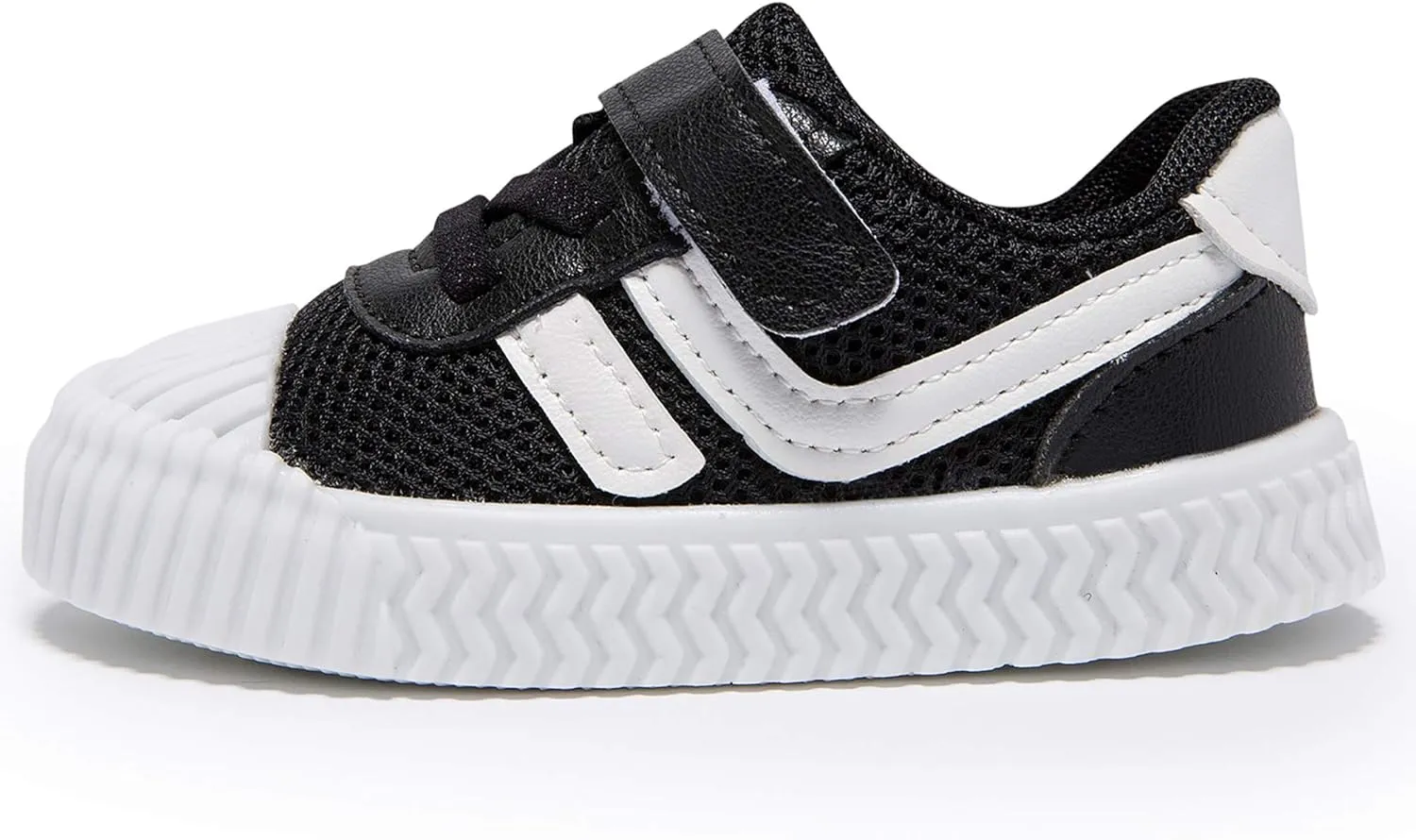 HLMBB Baby Shoes Sneakers for Infant Toddler Girls Boys Kids Babies 6 9 12 18 Months Pre Walker Black