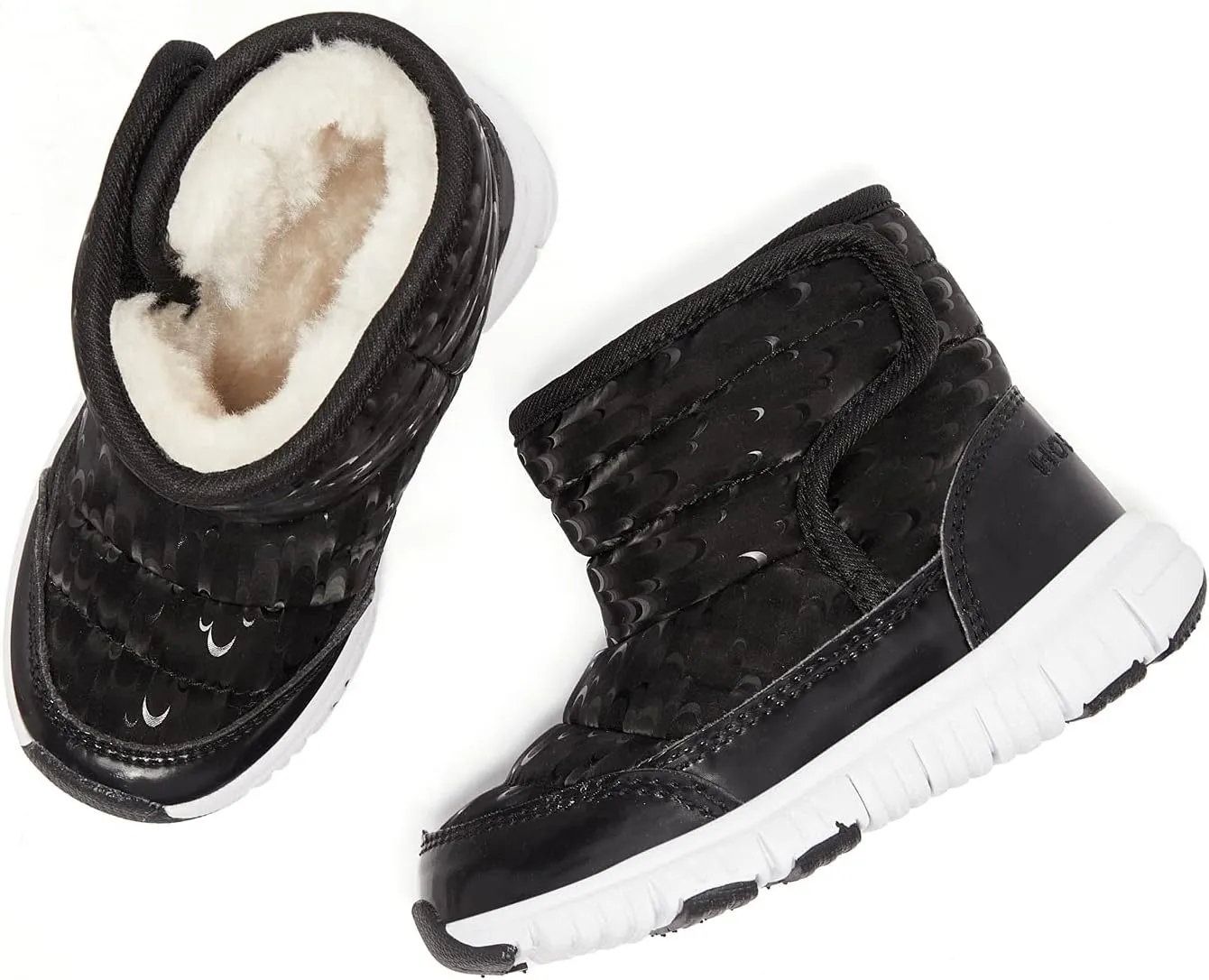 HOBIBEAR Toddler Snow Boots for Boys Girls Kids Outdoor Winter Shoes (Toddler/Little Kid)