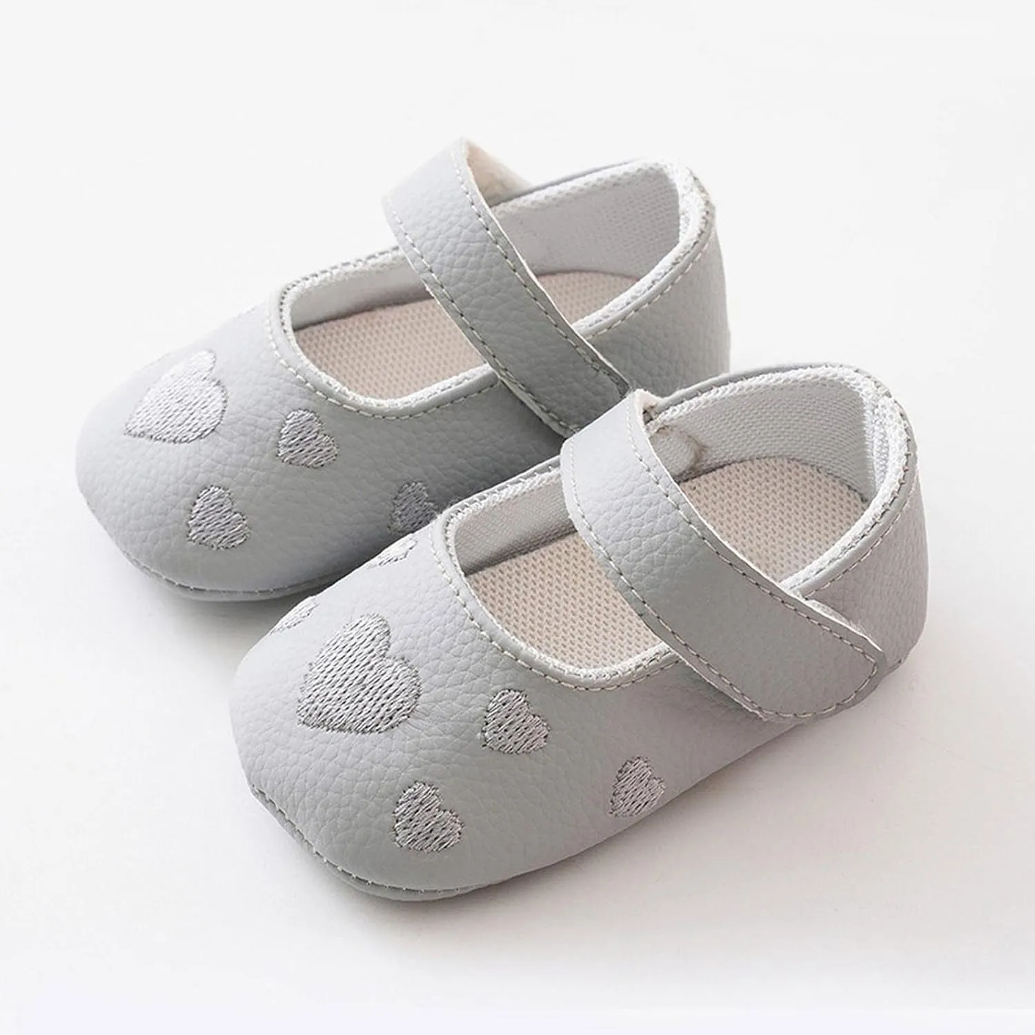 Infant Baby Girls Soft Sole Princess Wedding Dress Mary Jane Newborn Light Baby Sneaker Shoes Sandals Baby