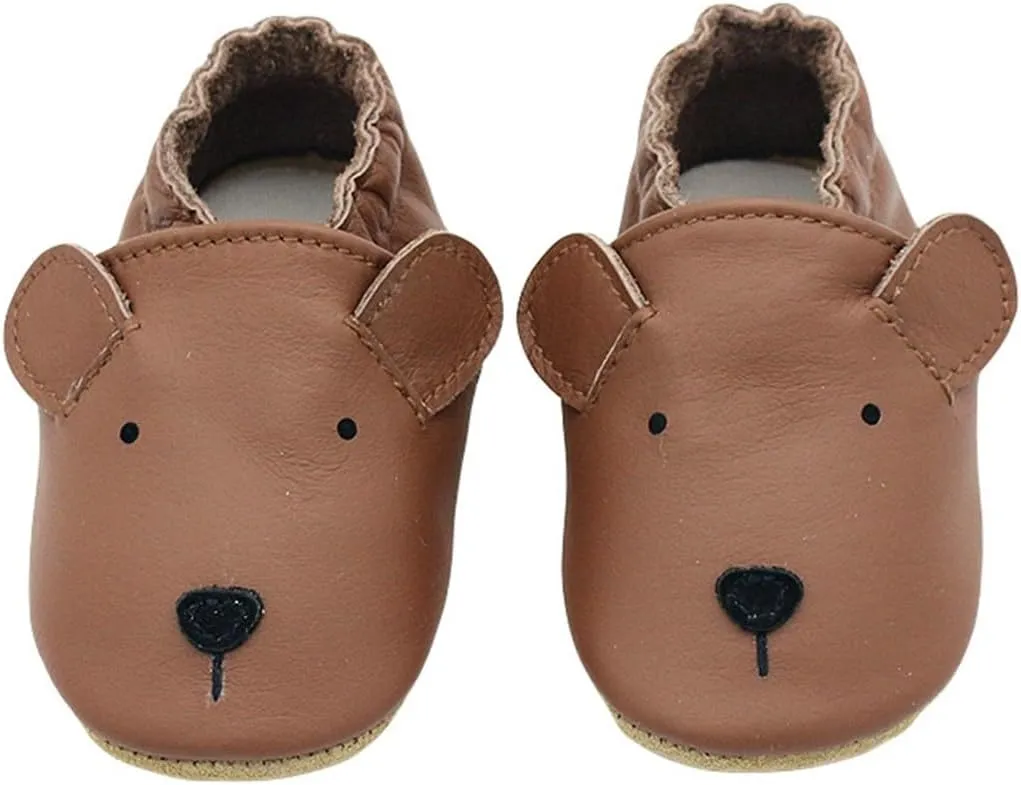 Infant Baby Soft Sole PU Leather Prewalker Shoes Infant Toddler Cute artoon Animal Slip-on Shoes Casual Slippers 3 Month Baby Hat