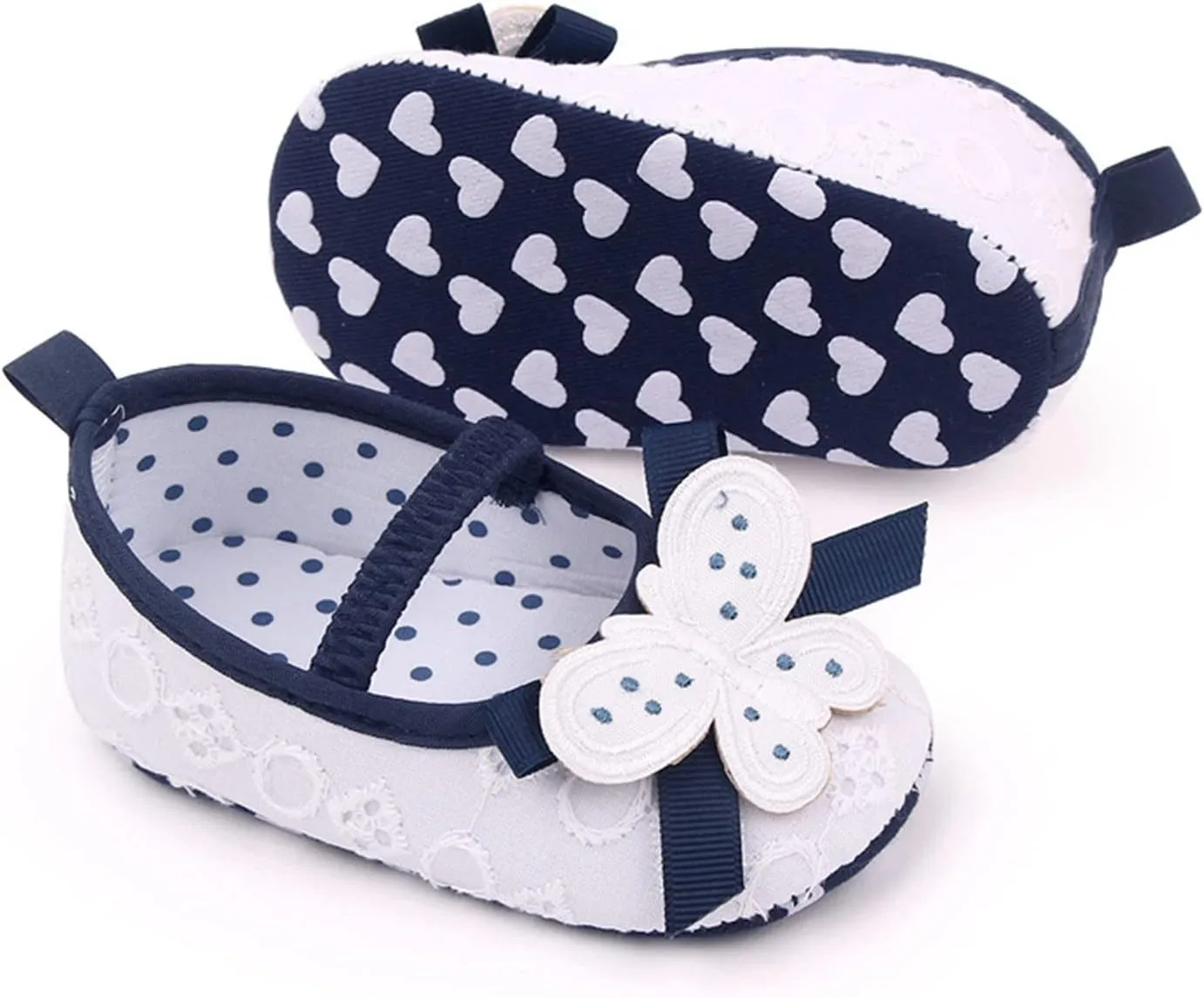 Infant Boys Baby Newborn Sneakers Girls Cute Butterfly Design Walking Shoes Flat Bottom Love Shoes Baby Sneaker Shoes
