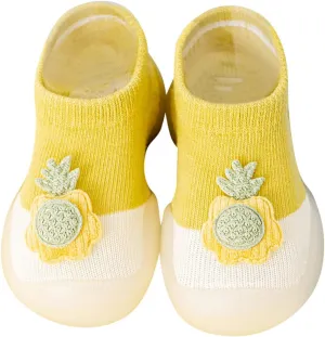 Infant Cute Cartoon Socks Shoes Baby Walking Shoes Cute Cartoon Soft Soles Antislip Shoes Baby Sock Shoes