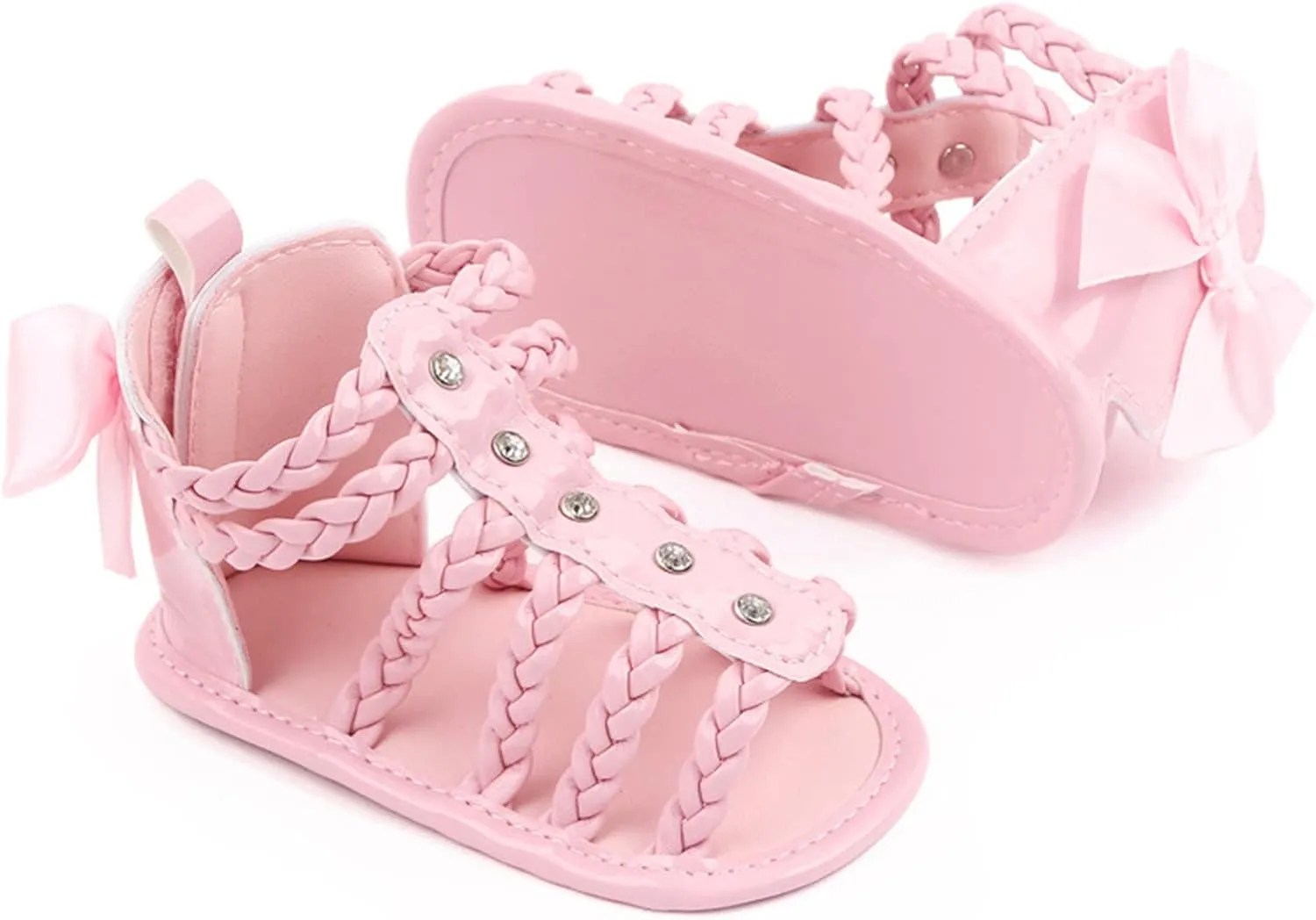 Infant Girls Single Shoes Hollow Out First Walkers Shoes Toddler Sandals Princess Shoes Sandals Size 13 Girls