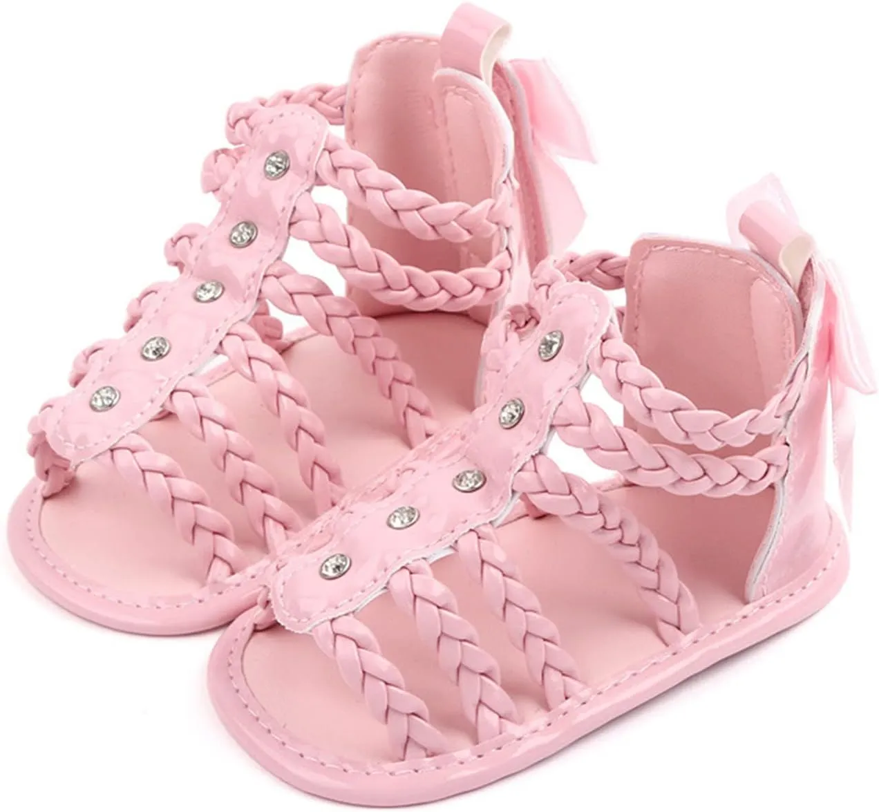 Infant Girls Single Shoes Hollow Out First Walkers Shoes Toddler Sandals Princess Shoes Sandals Size 13 Girls