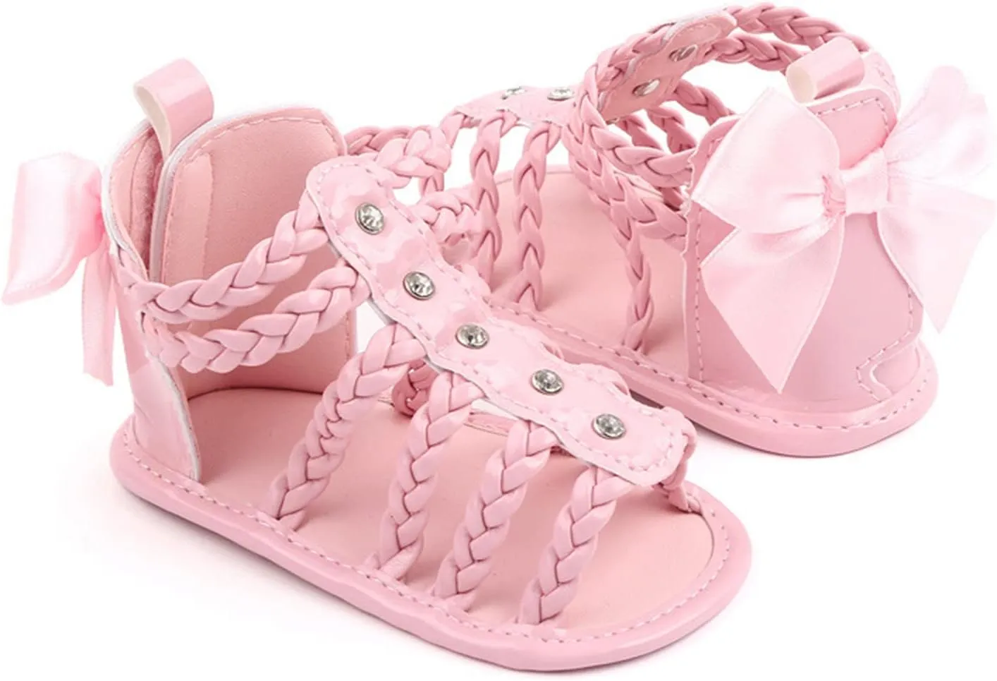 Infant Girls Single Shoes Hollow Out First Walkers Shoes Toddler Sandals Princess Shoes Sandals Size 13 Girls
