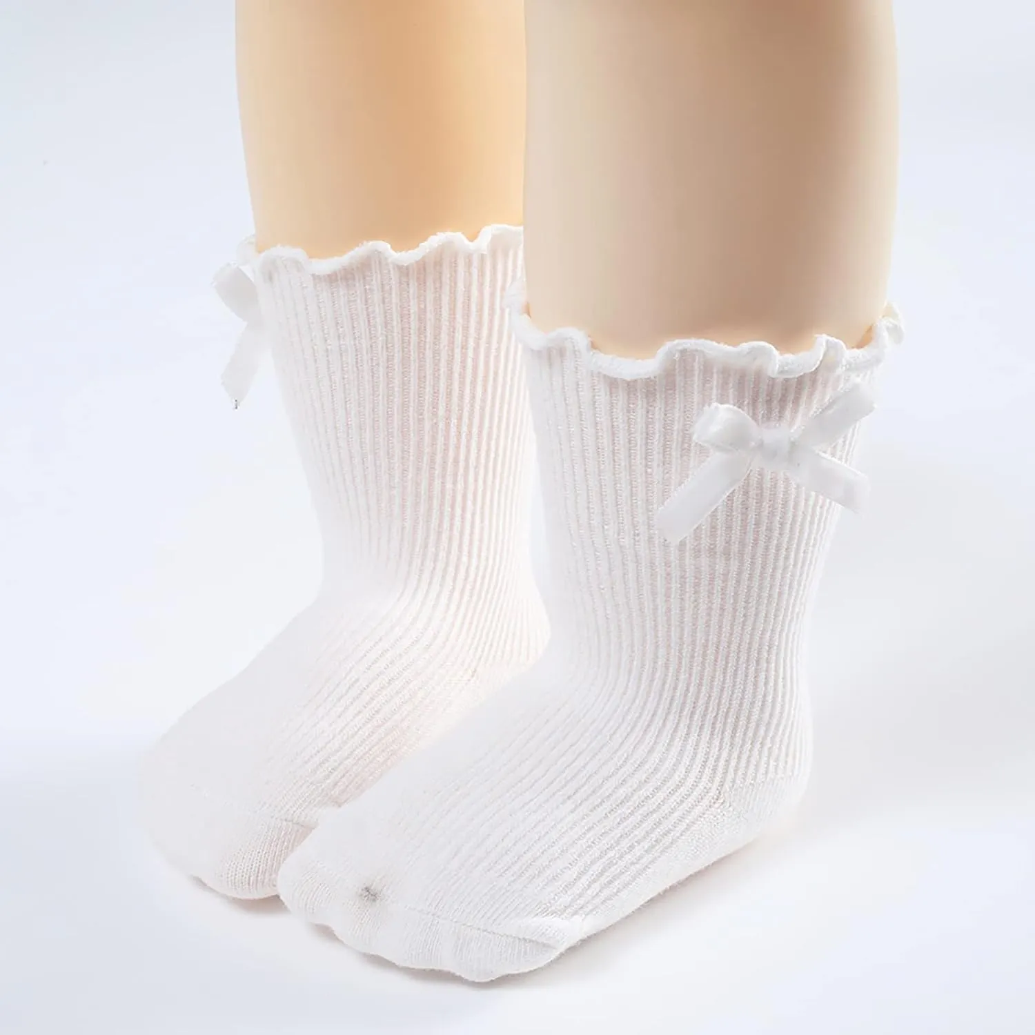 Infant Girls Sock Shoes Baby Anti Slip First Walking Shoes Toddler Soft Sole Sock Slipper Autumn Winter Warm Shoes