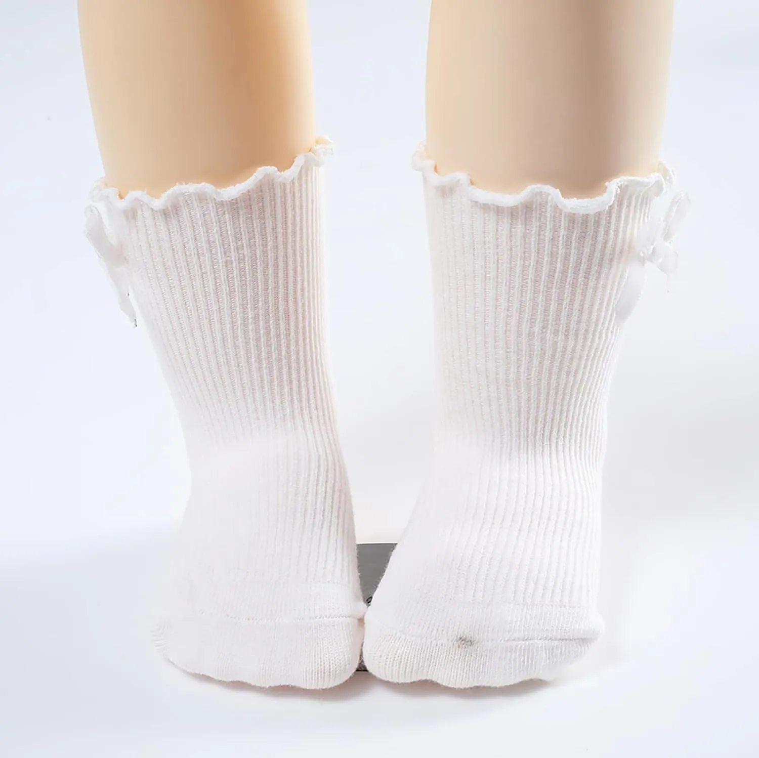 Infant Girls Sock Shoes Baby Anti Slip First Walking Shoes Toddler Soft Sole Sock Slipper Autumn Winter Warm Shoes