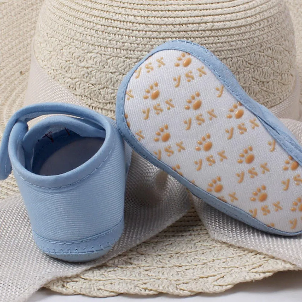Infant Shoes Baby Boys Girls Cartoon Shoes Soft Sole Non-Slip Newborn Toddler First Walker Crib Shoes