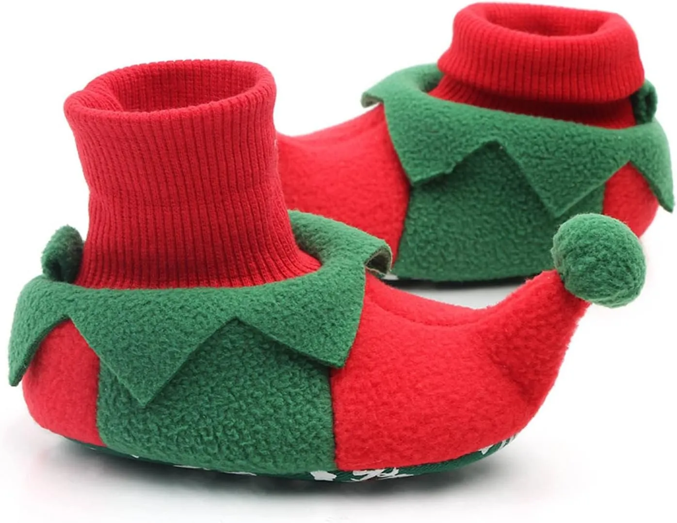 Infant Toddle Footwear Winter Warm Floor Shoes Soft Sole Indoor Warm Christmas Toddler Shoes Non Slip Sneaker