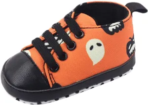 Infant Toddler Shoes Soft Sole Cute Bow Plaid Fruit Print Toddler Shoes 0-18 Months Lace Up Baby Sneaker