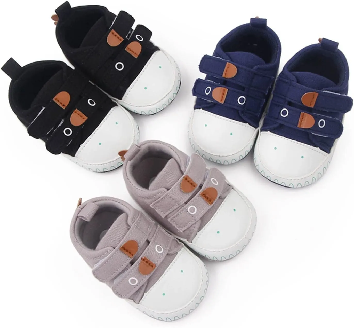 Infant Toddler Shoes Soft Sole Hook Loop Fashion Casual Shoes Princess Shoes Toddler Girls Running Shoes