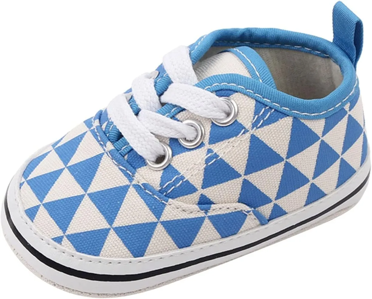 Infant Toddler Shoes Soft Sole Plaid Lace Up Casual Shoes Princess Shoes Toddler Shoes Shoes Little Girl