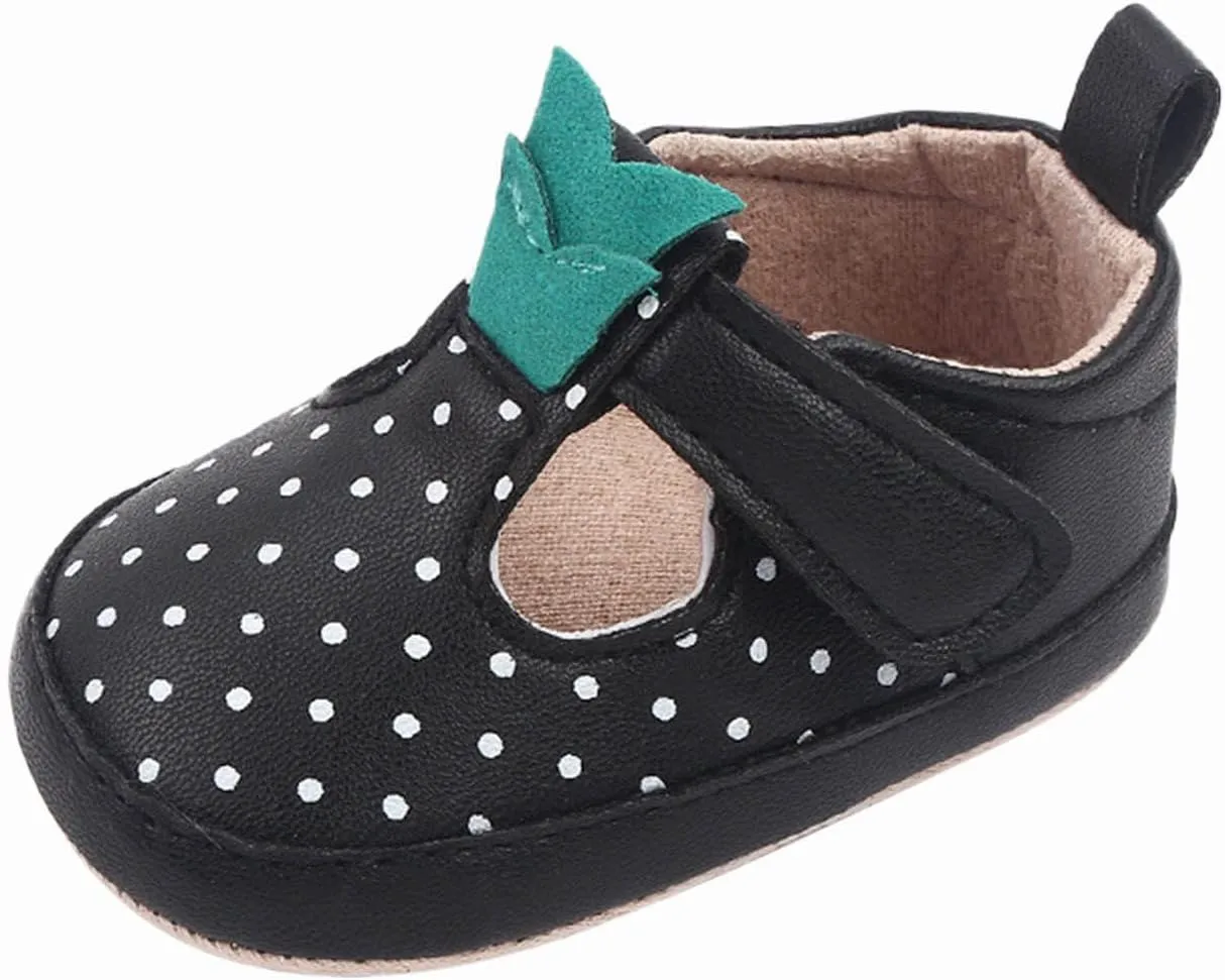 Infant Toddler Shoes Soft Sole Toddler Shoes Polka Dots Non Slip Breathable Princess Shoes Toddler Sandals Size 9